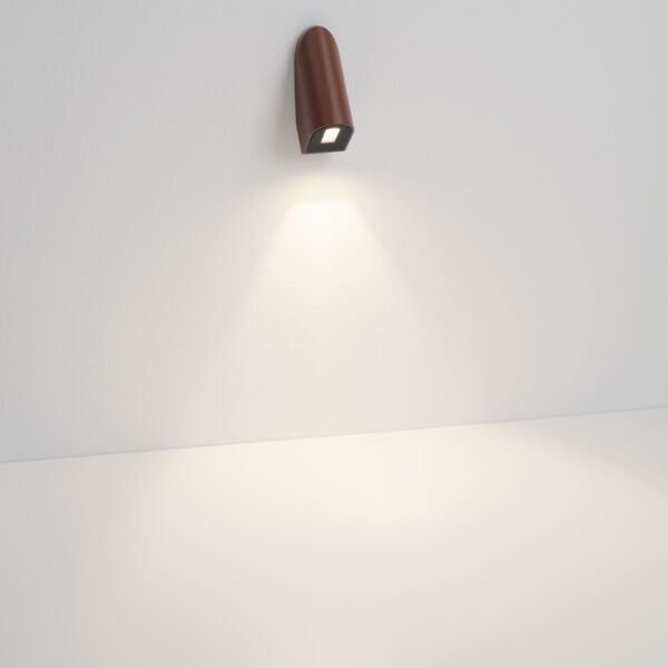 Lumina de treapta Soren 3W 3000K, Corten si Aluminiu Nova Luce