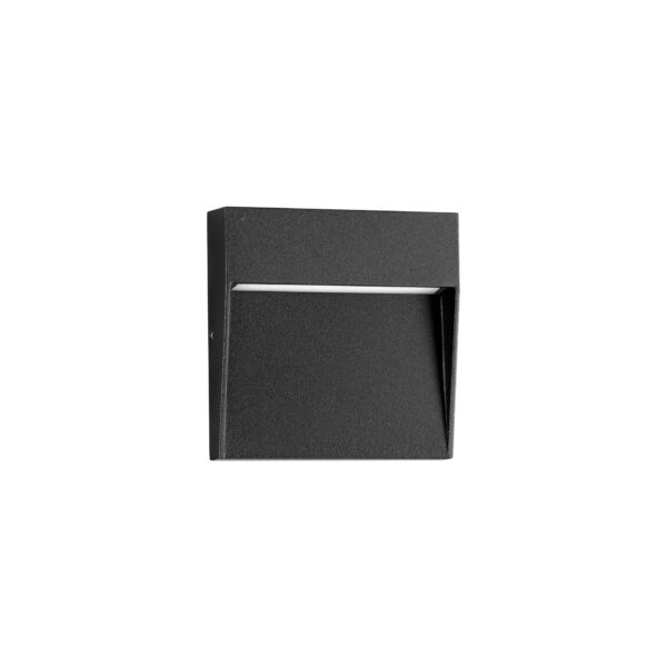 Lumina de treapta Toby 3W 3000K, Negru si Aluminiu Nova Luce