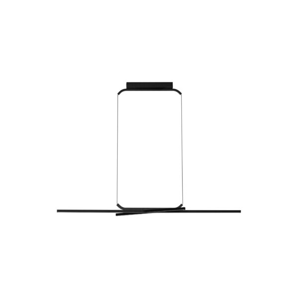 Lustra Akro 41W 3000 | 2700 | 4000K, Negru si Aluminiu Nova Luce