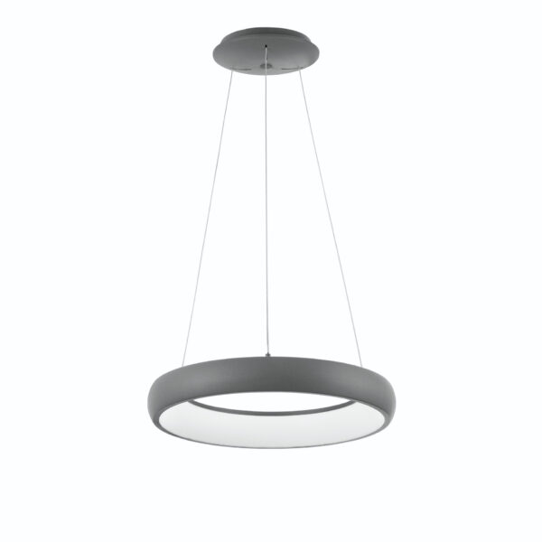 Lustra Albi 32W 3000K, Gri si Aluminiu Nova Luce