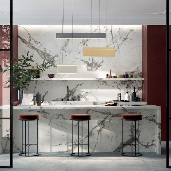 Lustra Aluna 49W 3000K, Negru, Auriu, Nichel si Otel, Aluminiu, Metal, Silicon Nova Luce