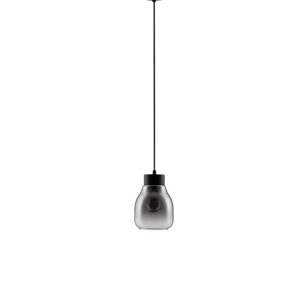 Lustra Blacu 12W, Gri si Sticla, Metal Nova Luce
