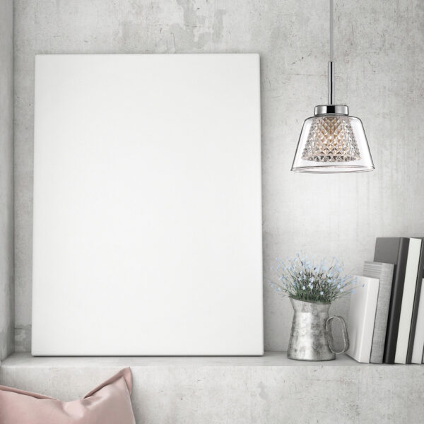 Lustra Boccale 5W, Crom si Sticla, Aluminiu Nova Luce