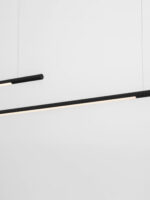 Lustra Brillia 40W 3000 | 2700 | 4000K, Negru si Aluminiu Nova Luce