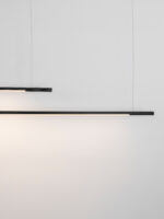 Lustra Brillia 40W 3000 | 2700 | 4000K, Negru si Aluminiu Nova Luce