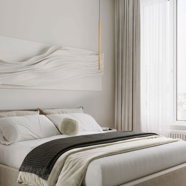 Lustra Brillia 4W 3000 | 2700 | 4000K, Auriu si Aluminiu Nova Luce