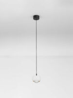 Lustra Conga 13W 3000K, Alb si Aluminiu, Acrilic Nova Luce