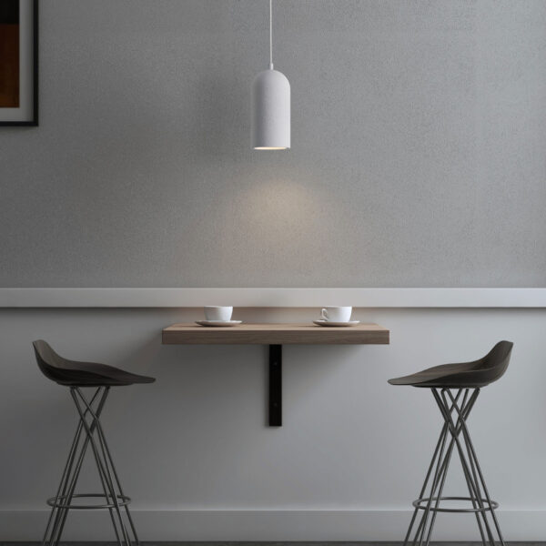 Lustra Dome 12W, Alb si Ipsos Nova Luce