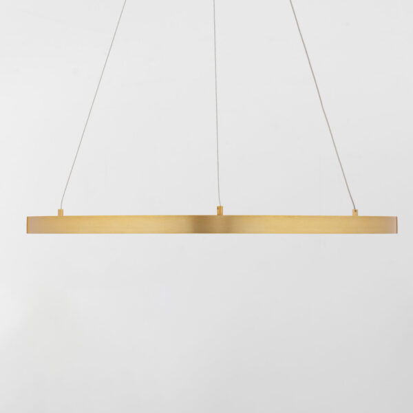 Lustra Empatia 35W 3000K, Auriu si Aluminiu, Acrilic Nova Luce