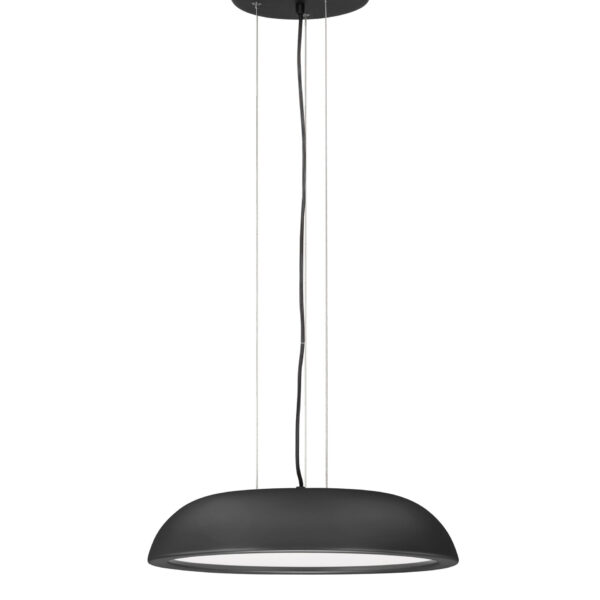 Lustra Felicia 25W 3000K, Negru si Otel, Aluminiu, Acrilic Nova Luce