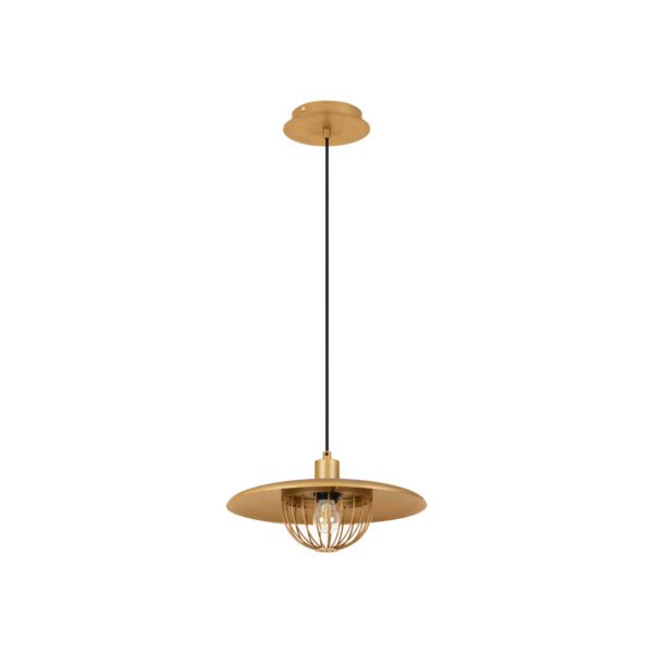 Lustra Fox 12W, Auriu si Metal Nova Luce