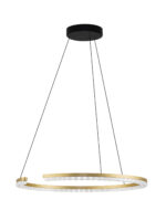 Lustra Greamy 30W 3000K, Auriu si Aluminiu Nova Luce