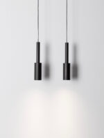 Lustra Joy 14W 3000K, Negru si Aluminiu Nova Luce