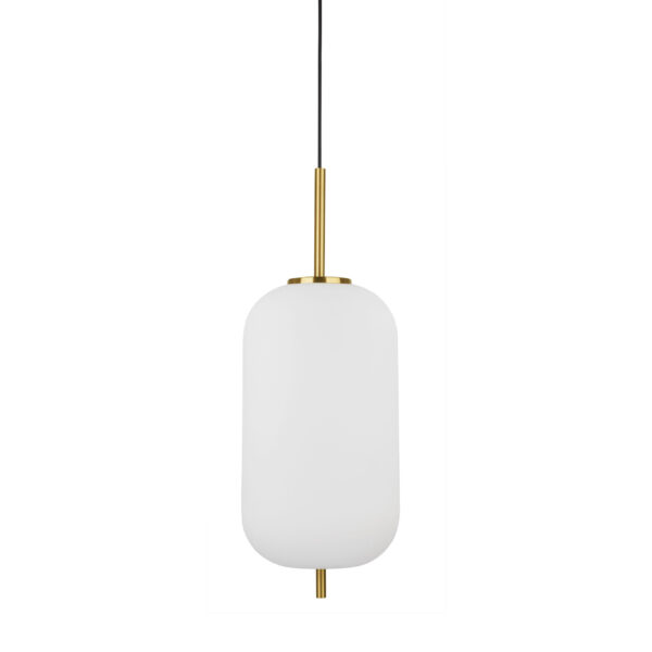 Lustra Lato 12W, Alb, Auriu si Sticla, Metal, Textil Nova Luce