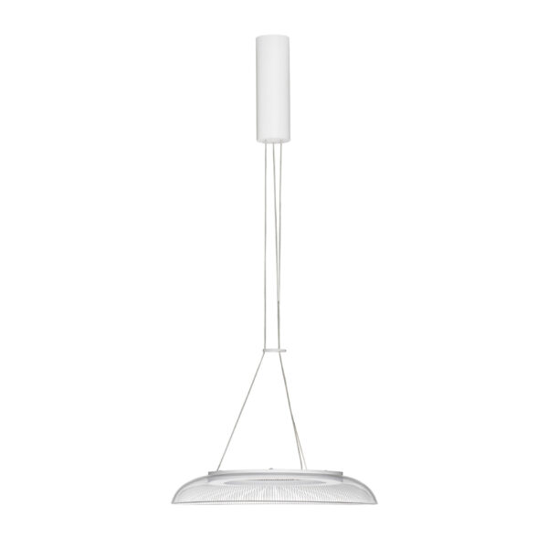Lustra Mantle 22W 3000K, Alb si Aluminiu, Acrilic Nova Luce