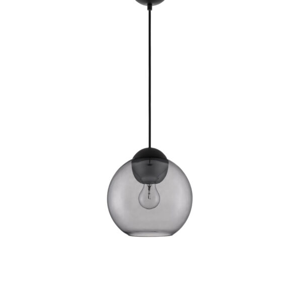 Lustra Midori 12W, Gri si Sticla, Metal Nova Luce