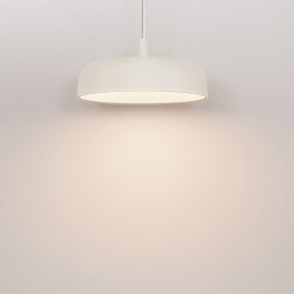 Lustra Noelia 27W 2700 K, Crem si Otel, Aluminiu, Acrilic Nova Luce