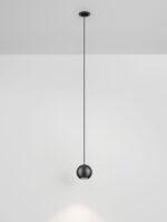 Lustra Notic 7W 3000K, Negru si Aluminiu Nova Luce