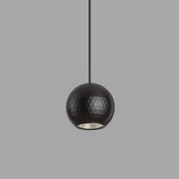 Lustra Notic 7W 3000K, Negru si Aluminiu Nova Luce