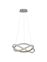 Lustra Odrey 40W 2700 | 3500 | 5000K, Auriu, Argintiu si Aluminiu, Acrilic Nova Luce