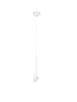 Lustra Ola 4W 3000K, Alb si Aluminiu Nova Luce