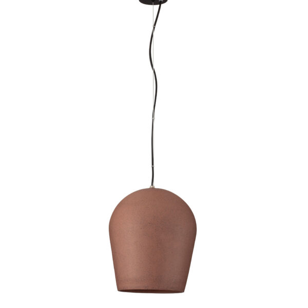 Lustra Omio 12W, Rosu si Beton Nova Luce
