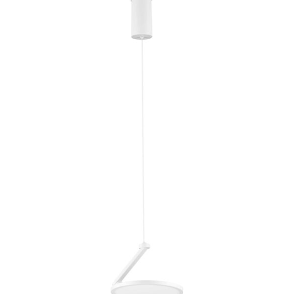 Lustra Opi 14W 3000K, Alb si Aluminiu Nova Luce