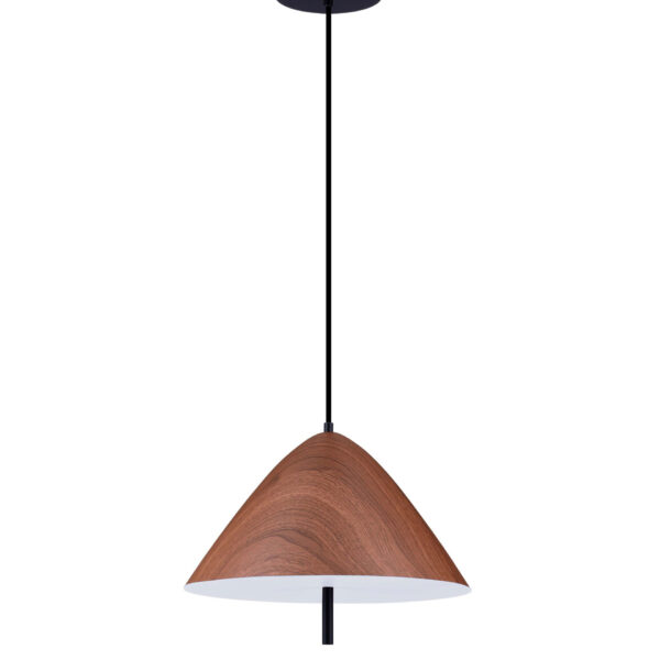 Lustra Oros 17W 3000K, Maro si Metal, Acrilic Nova Luce
