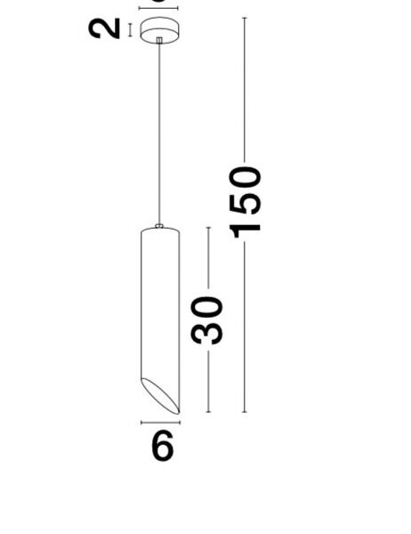 Lustra Pero 10W, Alb si Aluminiu Nova Luce