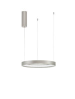Lustra Perrine 22W 3000K, Auriu, Argintiu si Aluminiu, Acrilic Nova Luce
