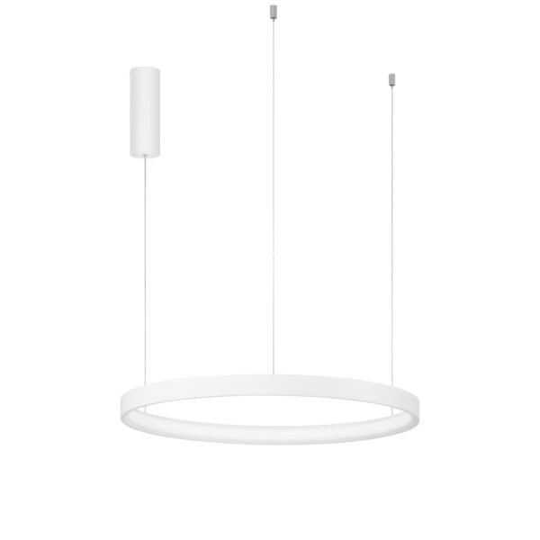 Lustra Perrine 40W 3000K, Alb si Aluminiu, Acrilic Nova Luce