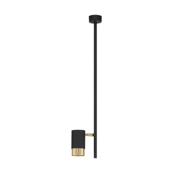 Lustra Pongo 10W, Negru, Auriu si Aluminiu Nova Luce
