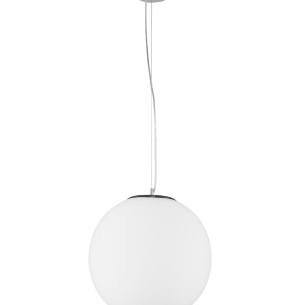 Lustra Pressione 36W, Alb si Sticla, Metal Nova Luce