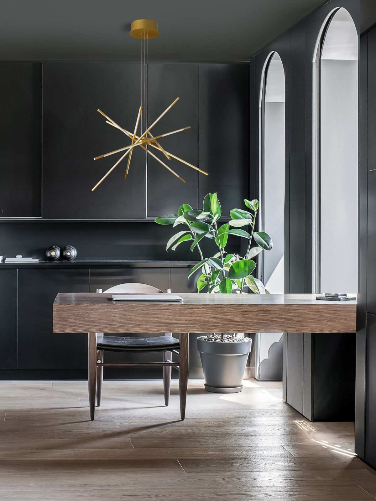 Lustra Raccio 68W 3000K, Auriu si Metal, Acrilic Nova Luce