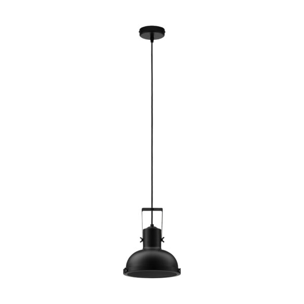 Lustra Ruvi 12W, Negru si Metal Nova Luce