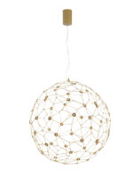 Lustra Sole 21W 3000K, Auriu si Cupru Nova Luce