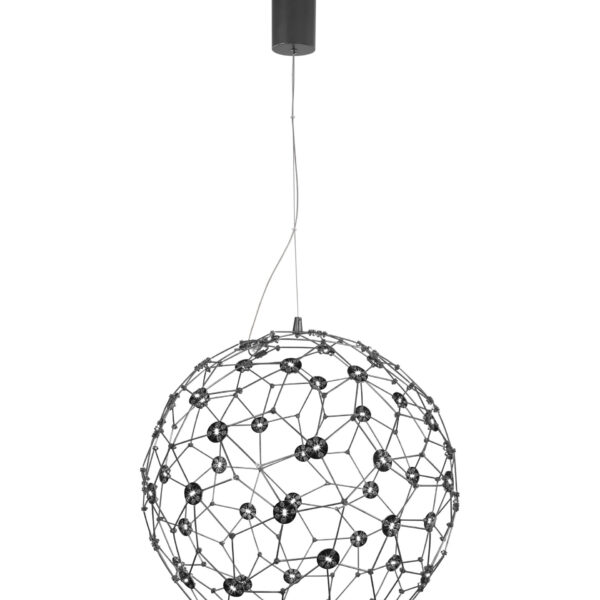 Lustra Sole 21W 3000K, Negru si Metal Nova Luce