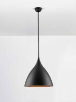 Lustra Syntopia 12W, Negru si Metal Nova Luce