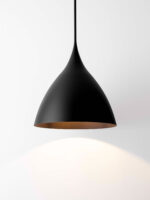 Lustra Syntopia 12W, Negru si Metal Nova Luce
