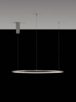 Lustra Tarquin 46W 3000K, Argintiu si Aluminiu, Acrilic Nova Luce