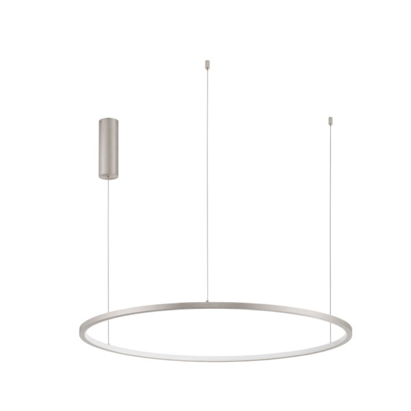 Lustra Tarquin 46W 3000K, Argintiu si Aluminiu, Acrilic Nova Luce