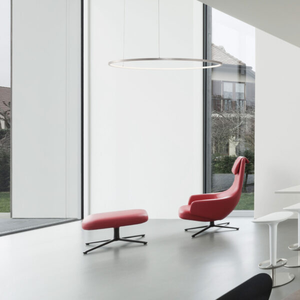 Lustra Tarquin 59W 3000K, Argintiu si Aluminiu, Acrilic Nova Luce