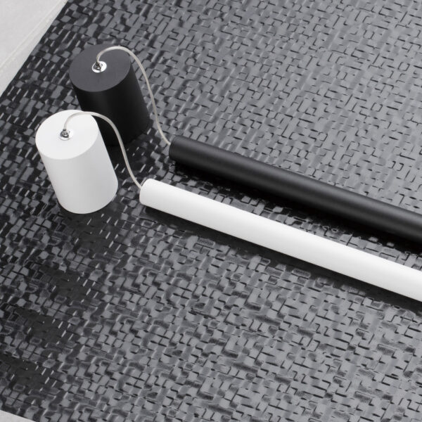 Lustra Ultrathin 3W 3000K, Negru si Aluminiu Nova Luce