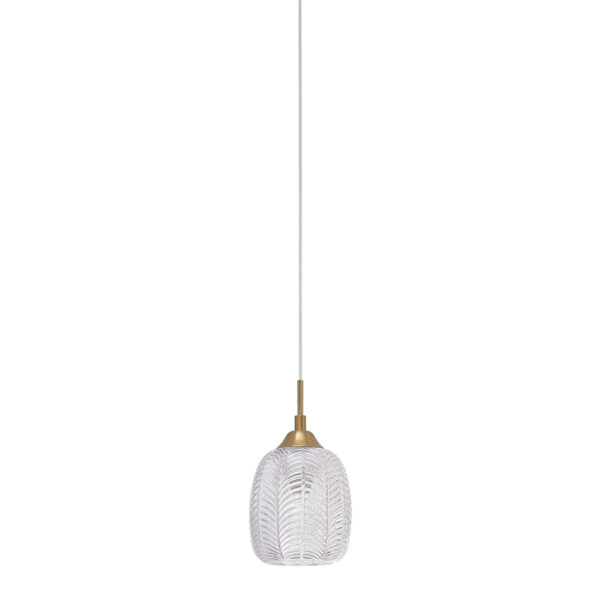 Lustra Vario 12W, Auriu, Transparent si Sticla, Metal Nova Luce