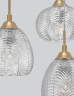 Lustra Vario 36W, Auriu, Transparent si Sticla, Metal Nova Luce