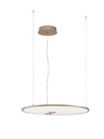 Lustra Vea 53W 3000 | 2700 K, Auriu si Aluminiu, Policarbonat Nova Luce