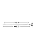Modul pentru sistem de iluminat Ivy 10W 3000K, Negru si Aluminiu Nova Luce