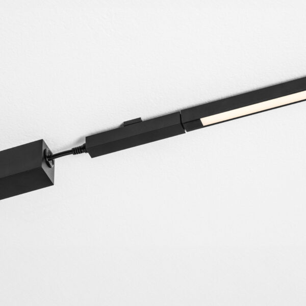 Modul pentru sistem de iluminat Ivy 5W 3000K, Negru si Aluminiu Nova Luce