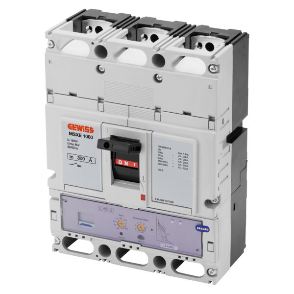 MSXE 1000 - Mccb's cu Eliberare Electronica - LSI - 50KA 3P 800A 690V