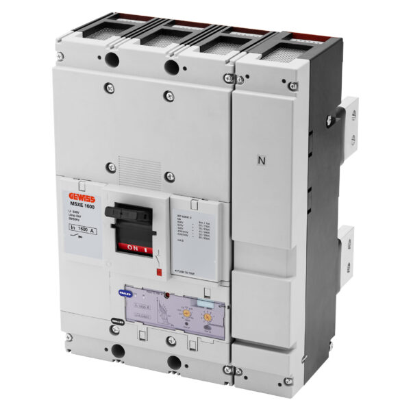 MSXE 1600 - Mccb-uri cu Eliberare Electronica - Interblocate - Lsig - Terminal Spate - 50KA 4P 1250A 690V